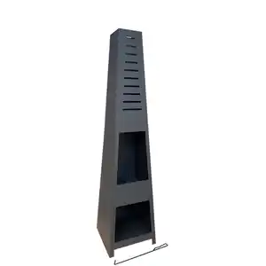 Feuerstelle »Bainbridge«, 36x150 cm (BxH), Stahl, anthrazit