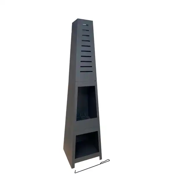 Bild 1 von Feuerstelle »Bainbridge«, 36x150 cm (BxH), Stahl, anthrazit