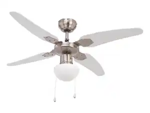 LIVARNO home Deckenleuchte LED mit Ventilator klassisch