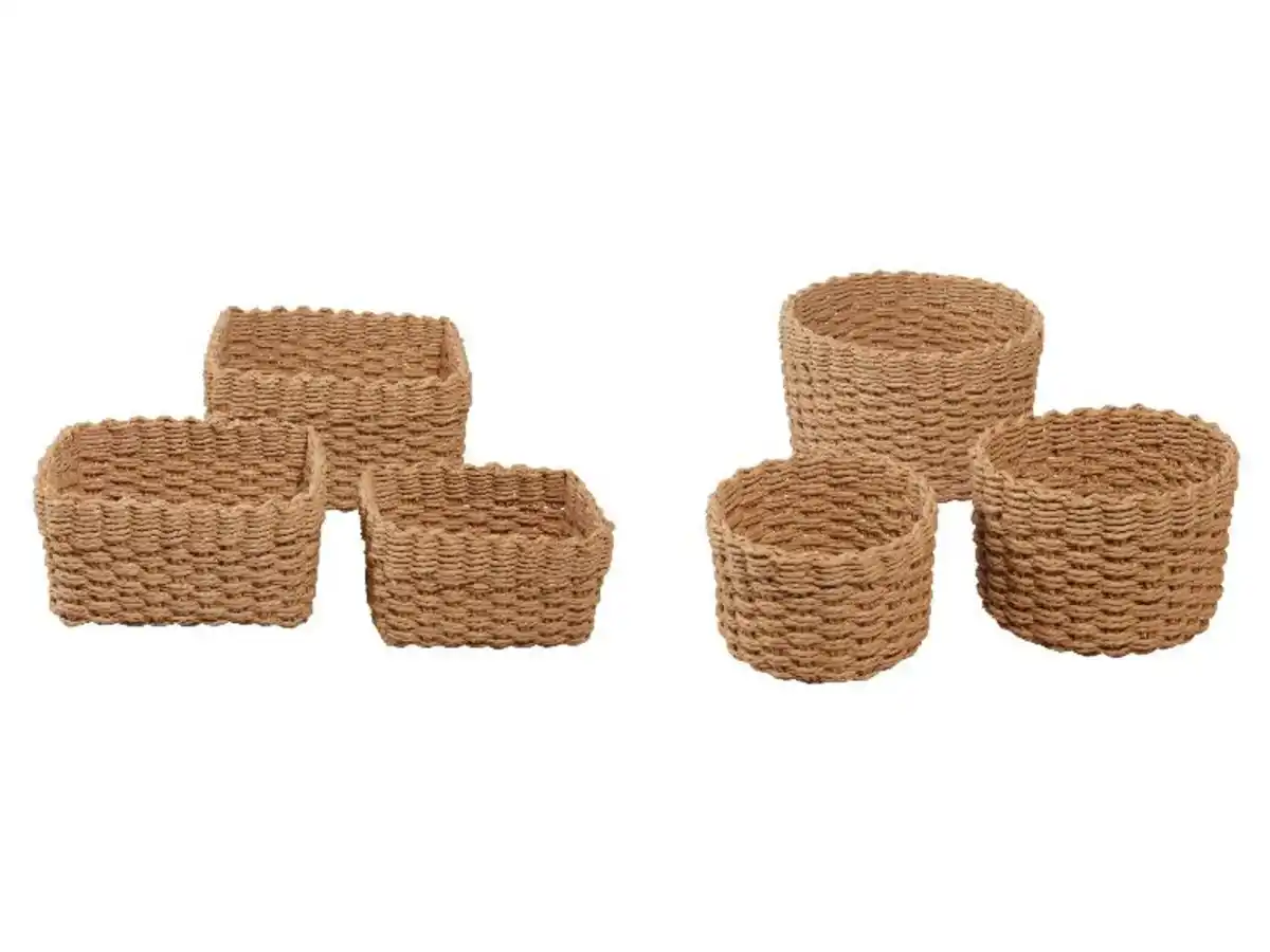 Bild 1 von LIVARNO home Aufbewahrungskörbe, 3er-Set