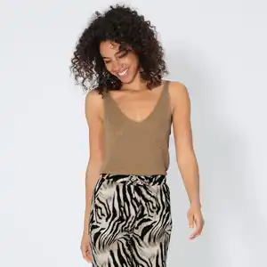 Damen-Stricktop mit Lurex-Effektgarn