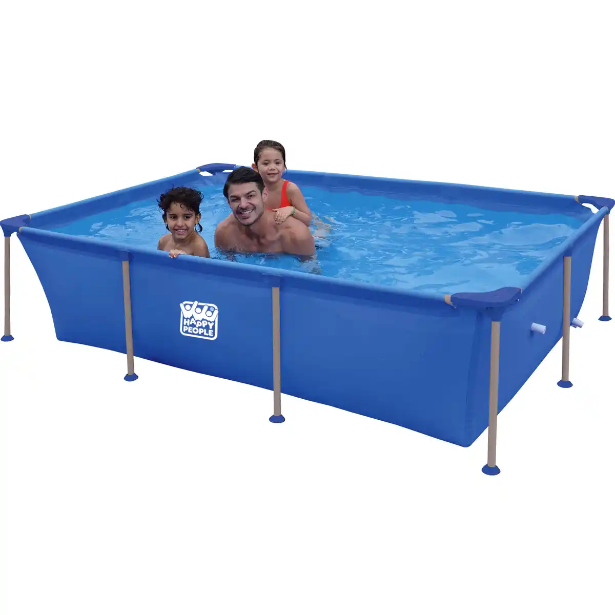 Bild 1 von Rechteckpool blau, BxLxH: 179 x 258 x 66 cm