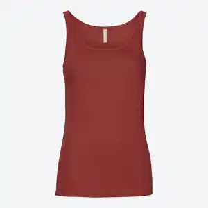 Damen-Pointelle-Top mit Rundhalsausschnitt