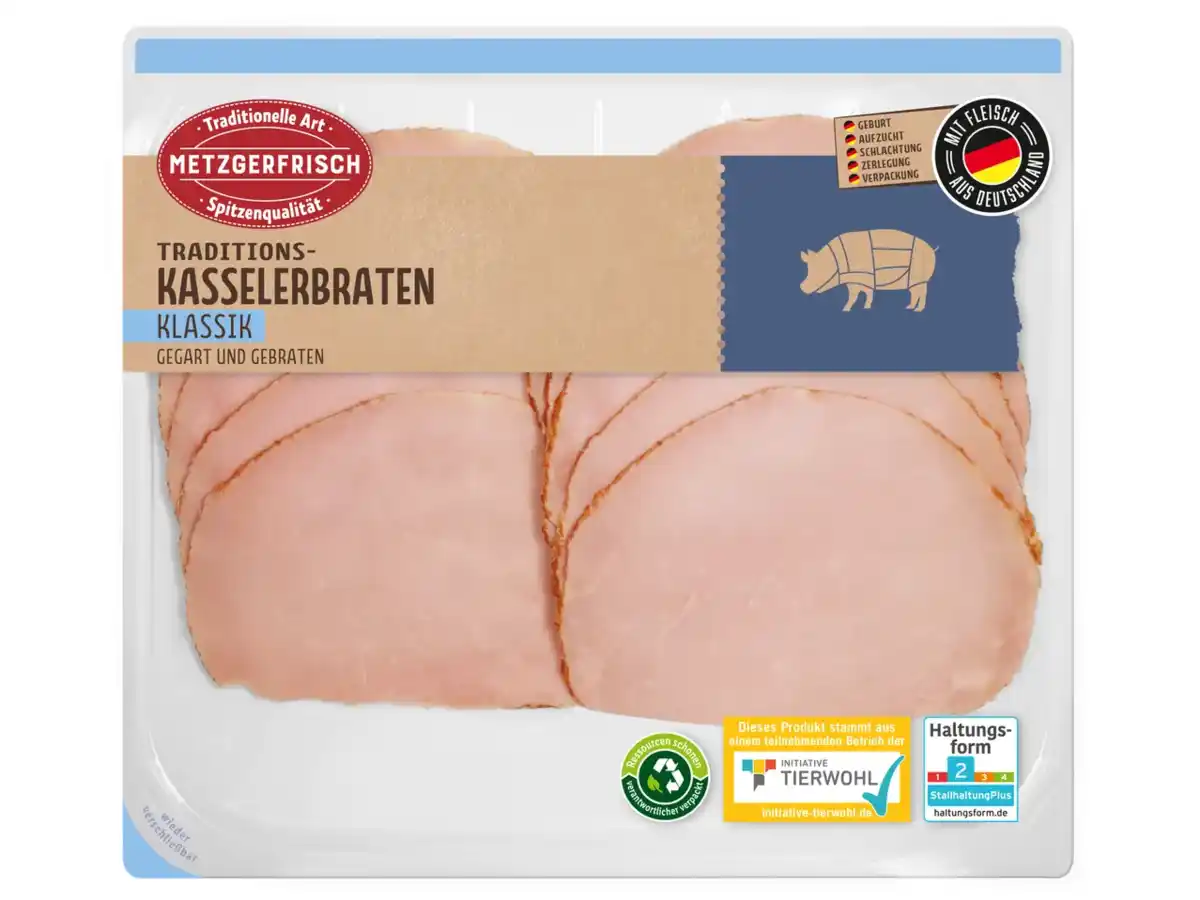 Bild 1 von Metzgerfrisch Traditions-Kasselerbraten,  150 g