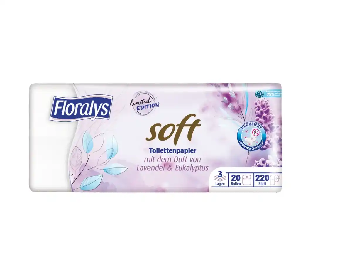 Bild 1 von Floralys Toilettenpapier