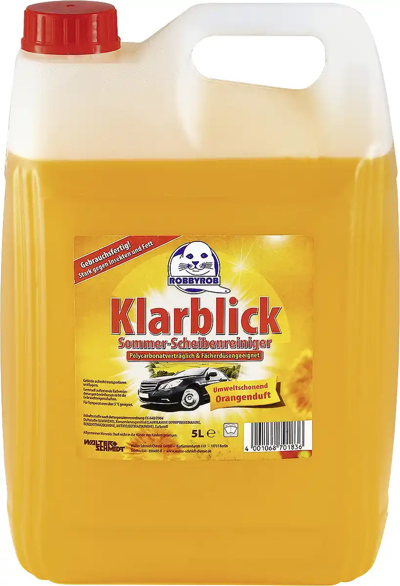Bild 1 von Robbyrob Sommerscheibenreiniger Fertigmix Orange 5 L