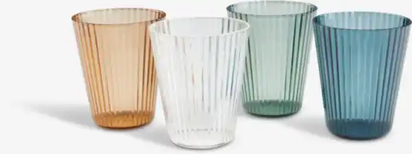 Bild 1 von Becher GERLEF Ø9xH10cm 4Stk/Pck. div.