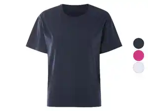 esmara® Damen T-Shirt, aus reiner Baumwolle