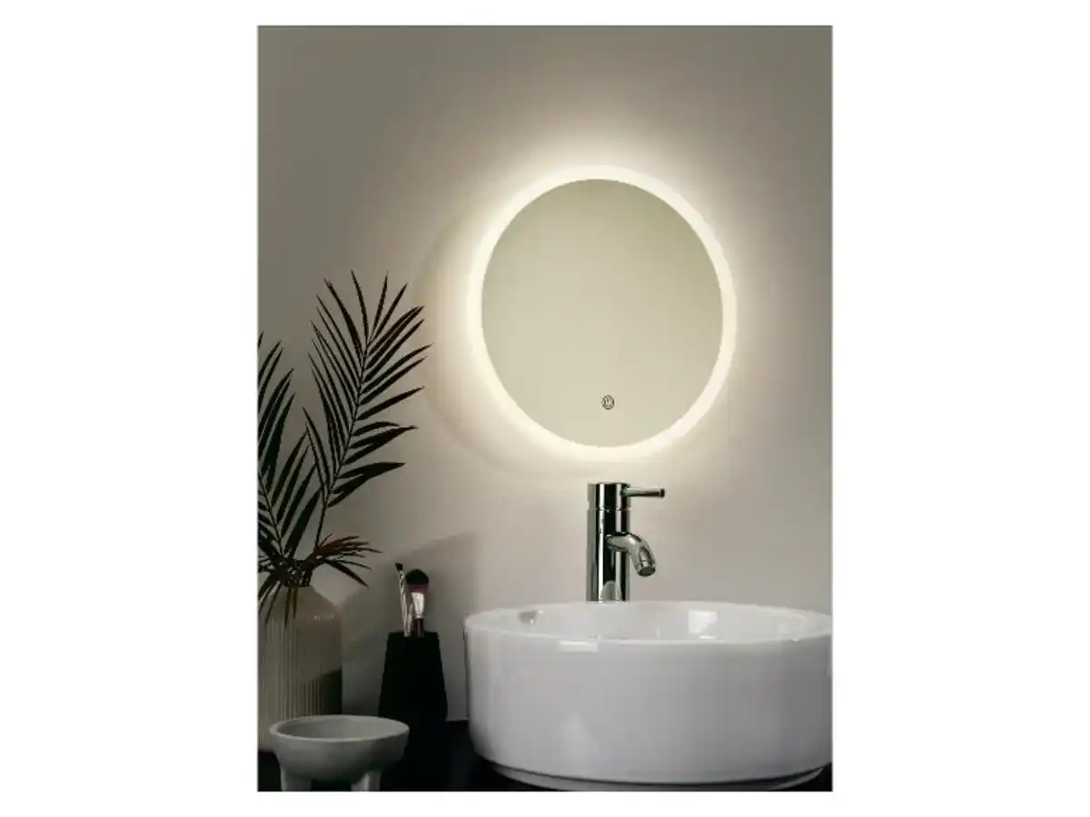 Bild 3 von LIVARNO home LED-Badspiegel, stufenloser Touchdimmer