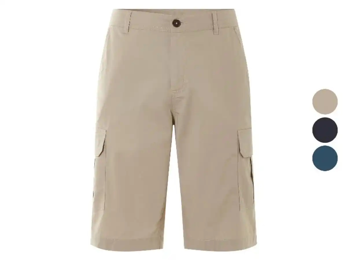 Bild 1 von LIVERGY® Herren Cargo-Bermudas, leger geschnitten
