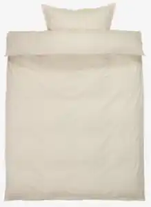 Satin-Bettwäsche NELL 135x200 beige