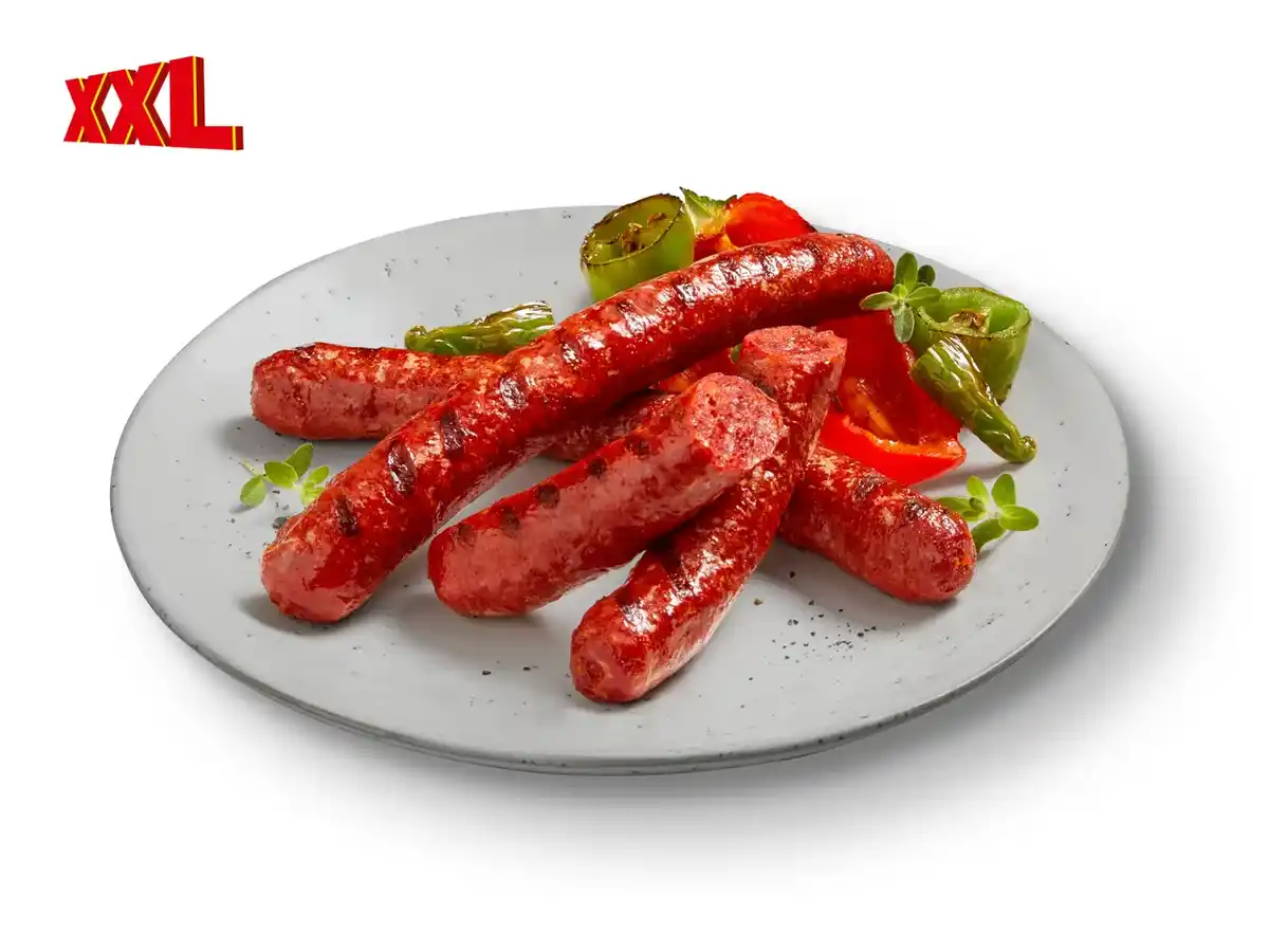 Bild 1 von Grillmeister Frische Bratwurst Merguez XXL,  600 g