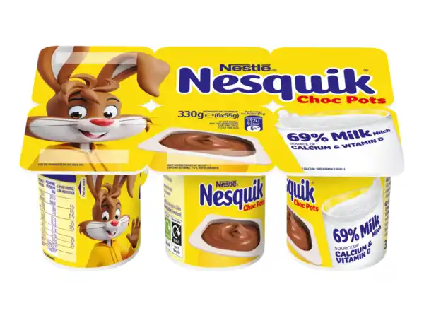 Bild 1 von Nestlé Nesquik Choc Pots,  330 g