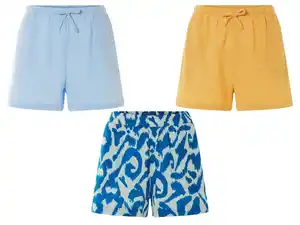 esmara® Damen Shorts, aus weichem Musselin