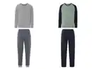 Bild 1 von LIVERGY® Herren Pyjama mit Rundhalsausschnitt, lang