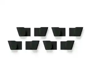 4 Wandhalterungen für Deckel