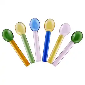 CROFTON Eislöffel aus Glas 6er Set