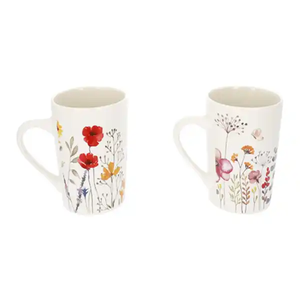 Bild 1 von Becher Blumen Porzellan 370ml KODi