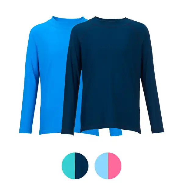 Bild 1 von LILY & DAN Kinder UV-Badeshirt 2er Pack