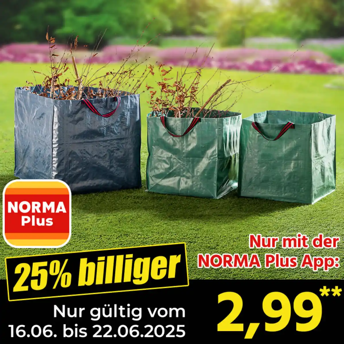 Bild 1 von Powertec Garden Gartenabfallsack