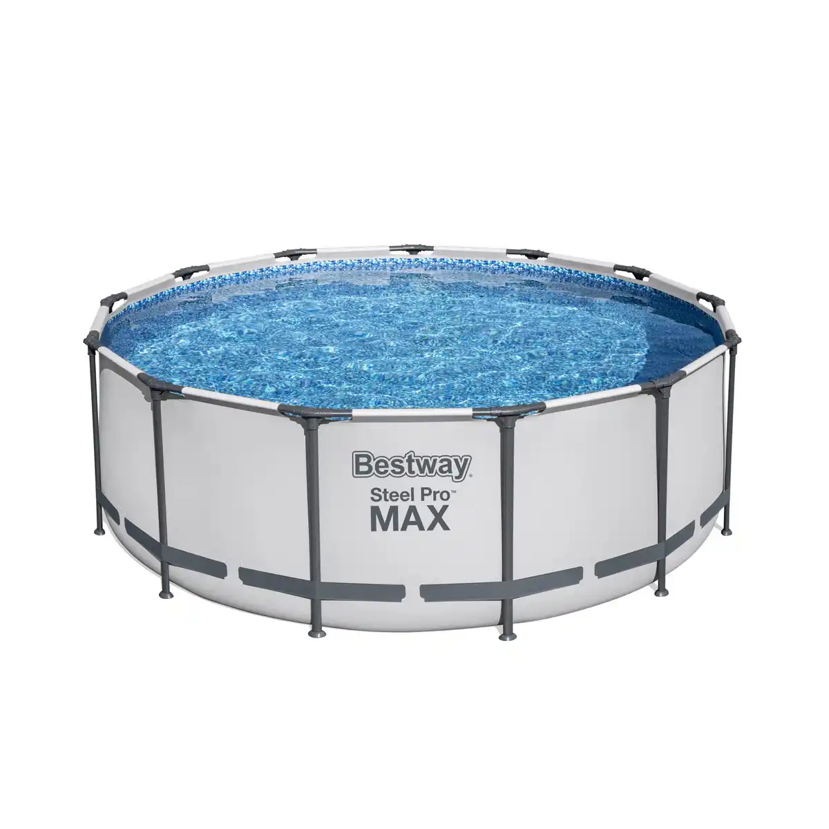 Bild 1 von Bestway Frame-Pool-Set 'Steel Pro Max' Ø 396 x 122 cm mit Sicherheitsleiter und Filterpumpe