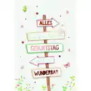 Bild 1 von Geburtstagskarte - Alles Gute & viel Gl&#252;ck