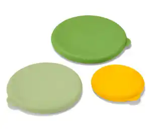 3 Silikon-Frischhaltedeckel