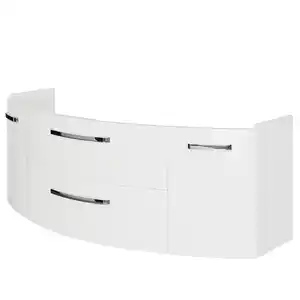 Pelipal Waschbeckenunterschrank 'Bahamas' weiß foliert 140 x 49,2 x 48 cm