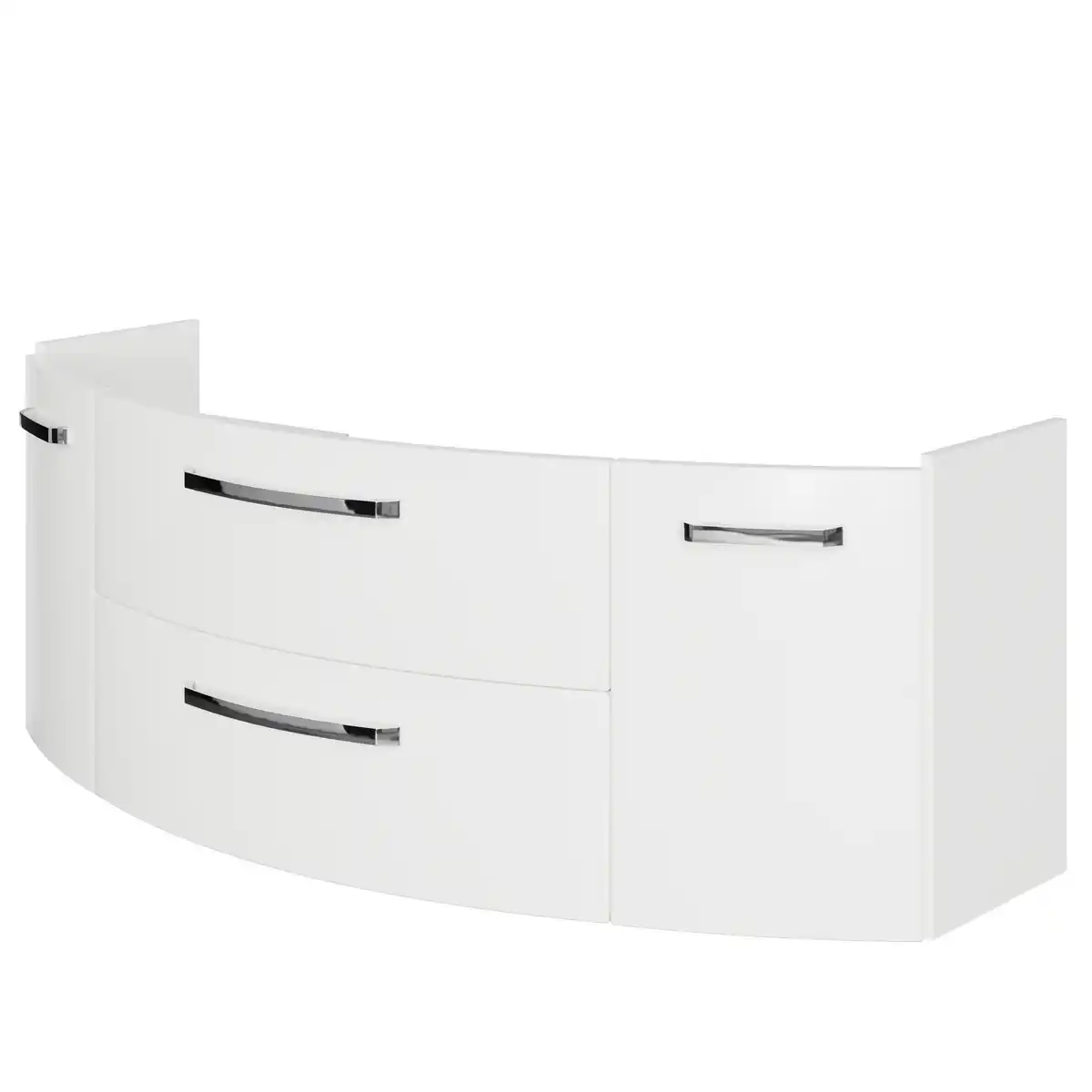 Bild 1 von Pelipal Waschbeckenunterschrank 'Bahamas' weiß foliert 140 x 49,2 x 48 cm