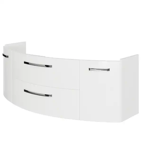 Bild 1 von Pelipal Waschbeckenunterschrank 'Bahamas' weiß foliert 140 x 49,2 x 48 cm