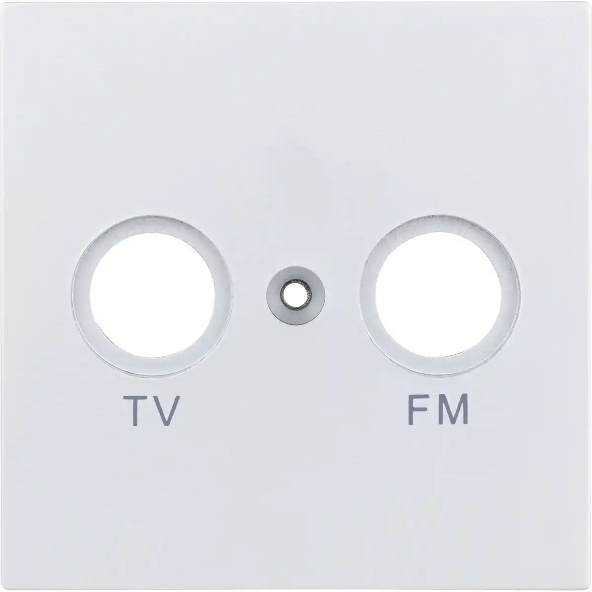 Bild 1 von toom Abdeckung für Antennensteckdose 'Designline' TV/RV silbern