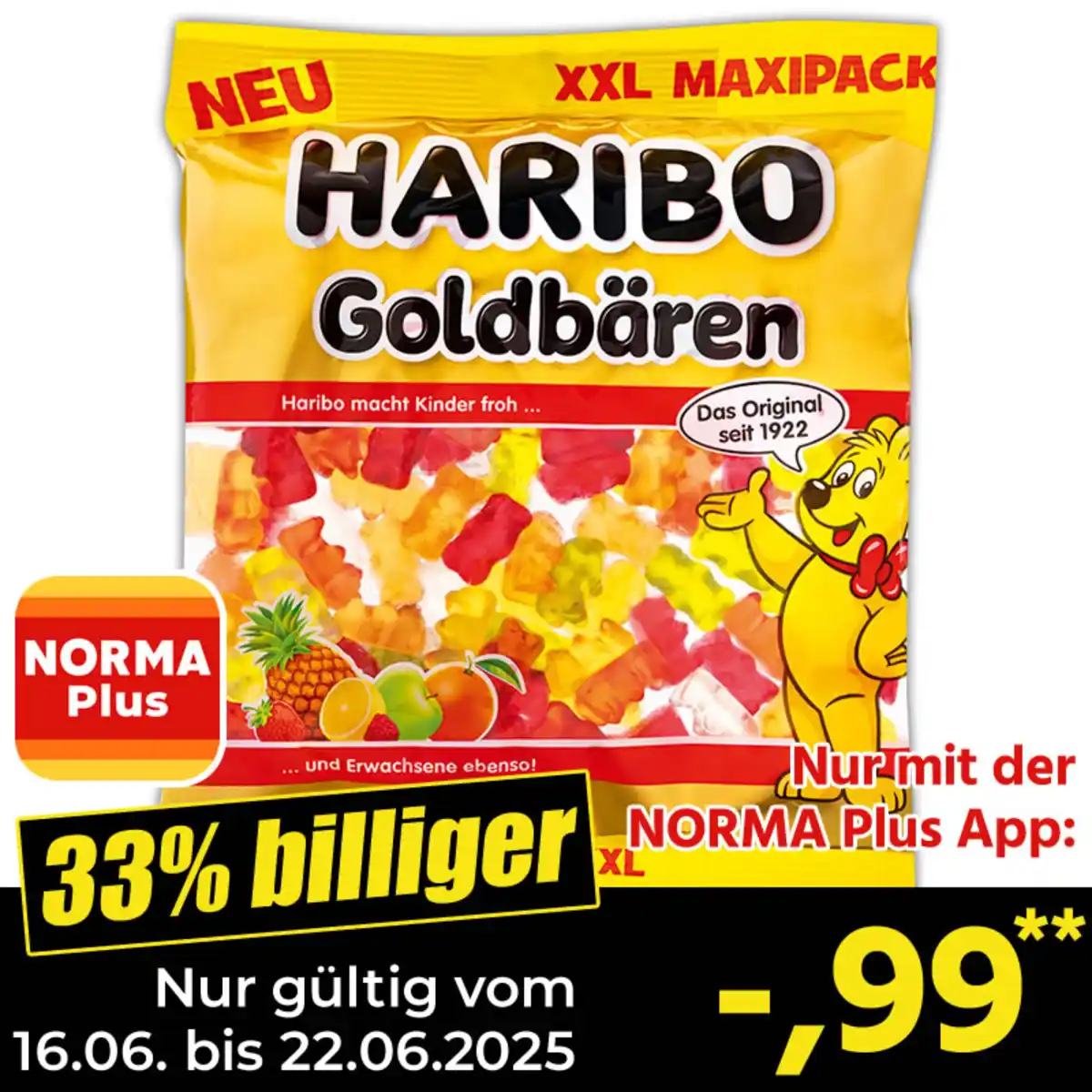 Bild 1 von Haribo Fruchtgummi XXL