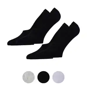 UP2FASHION BASICS Damen und Herren Füßlinge 2er-Pack