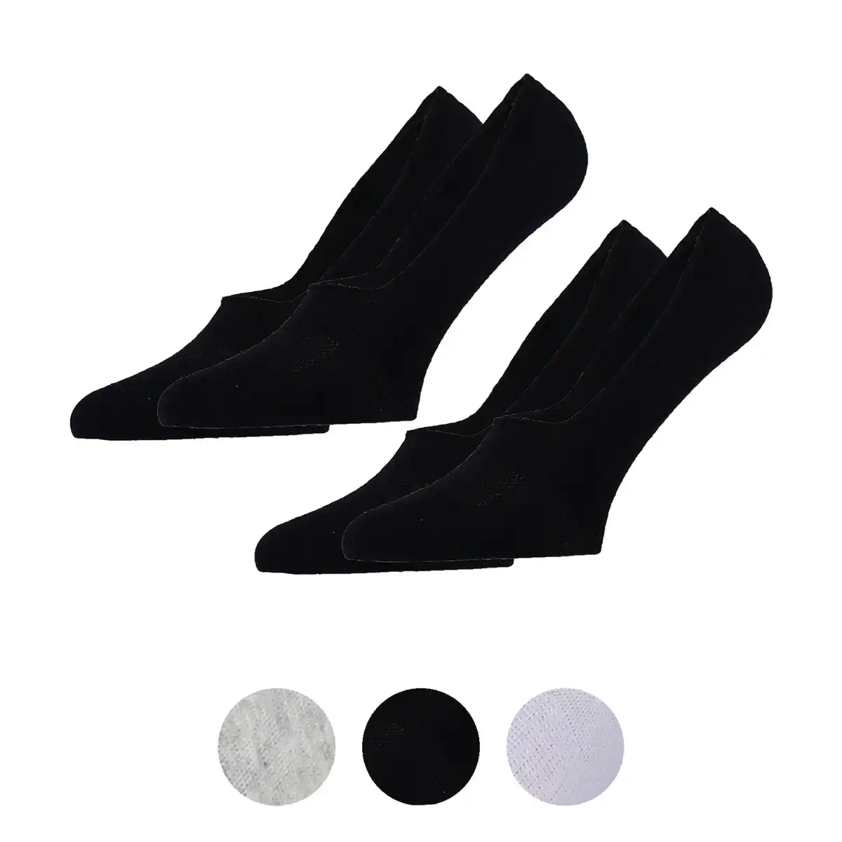 Bild 1 von UP2FASHION BASICS Damen und Herren Füßlinge 2er-Pack