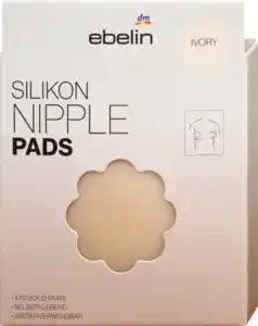 ebelin Silikon Nipple Pads Sheer Elegance ivory (2 Paar)