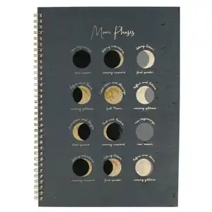 Notizbuch - Mond-Motiv - A4