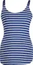 Bild 1 von Rilana Top mit Stillfunktion, blau & ecru, Gr. L