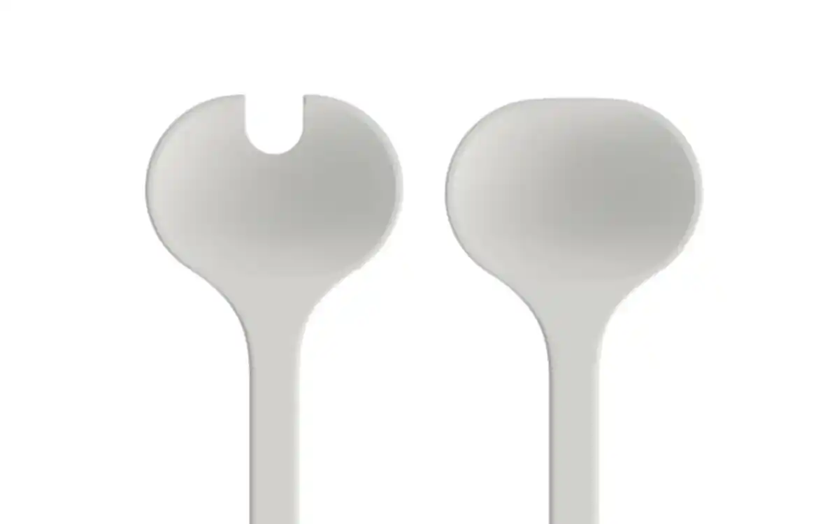 Bild 2 von Salatbesteck Silueta, weiß, 2-teilig