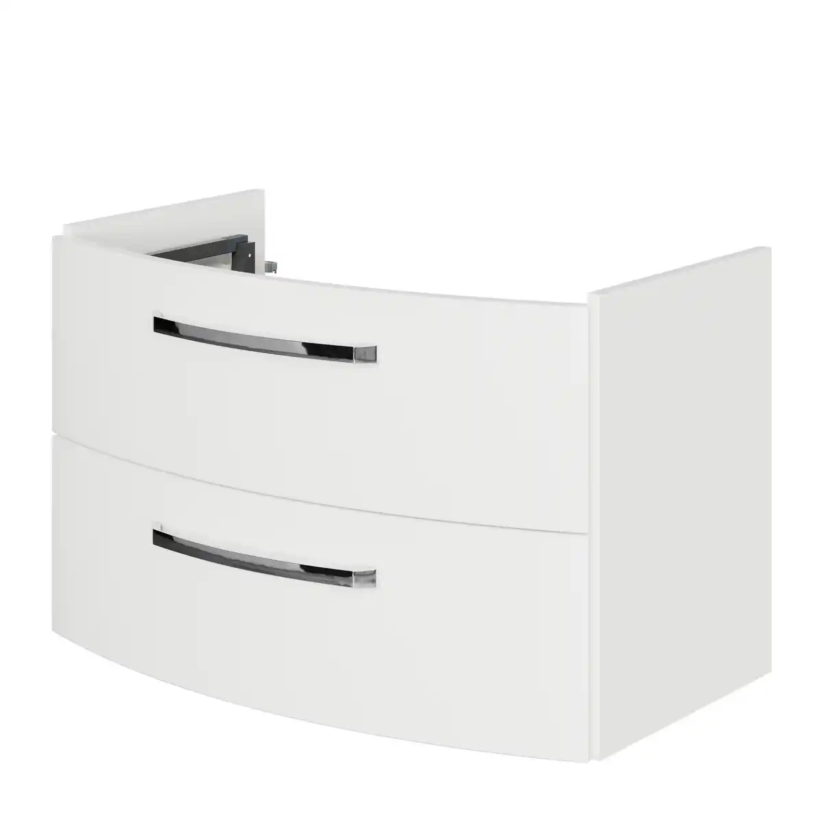 Bild 1 von Pelipal Waschbeckenunterschrank 'Bahamas' weiß glänzend 80 x 49,2 x 43 cm