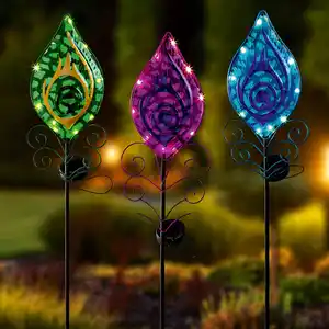 Ez Solar LED-Solar-Pfauenauge