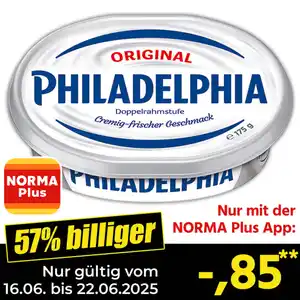 Philadelphia Frischkäsezubereitung