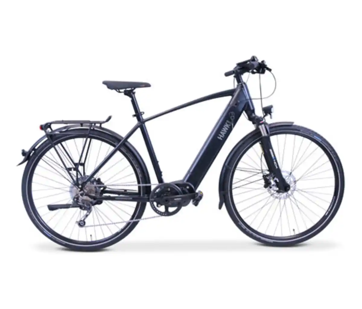 Bild 1 von HAWK Bikes E-Bike Herren »eTrekking Integrated Gent STEPS«, 28 Zoll, 50-cm-Rahmen