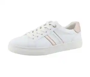 Tom Tailor Sneaker, PU weiß-gold