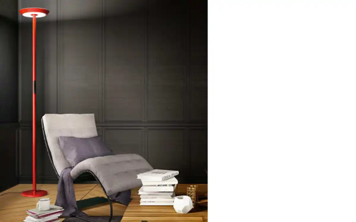 Bild 3 von LED-Stehleuchte Fizz, rot, inkl. CCT Touchdimmer