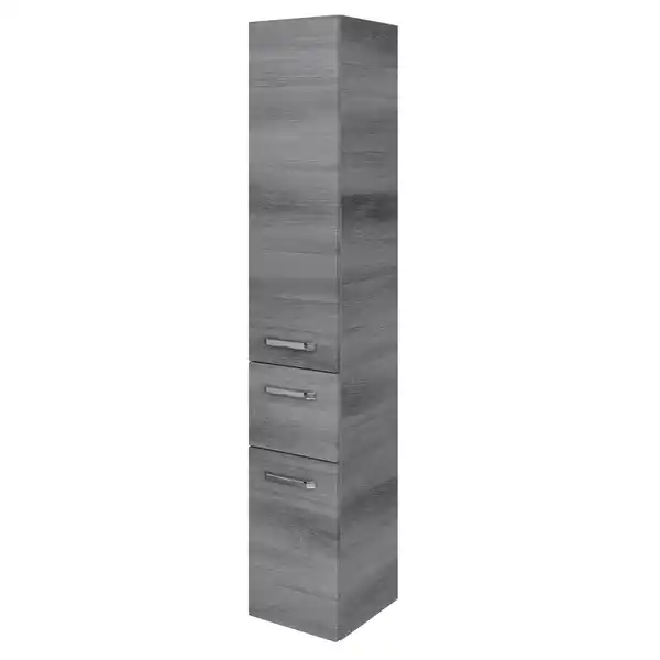 Bild 1 von Pelipal Hochschrank 'Bahamas' dunkelgrau foliert 30 x 168 x 33 cm