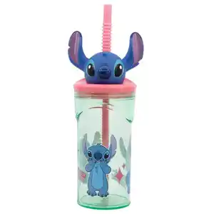 Disney Stitch - Trinkbecher mit 3D-Figur - ca. 360 ml