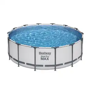 Bestway Frame-Pool-Set 'Steel Pro Max' Ø 427 x 122 cm mit Sicherheitsleiter und Kartuschenfilter