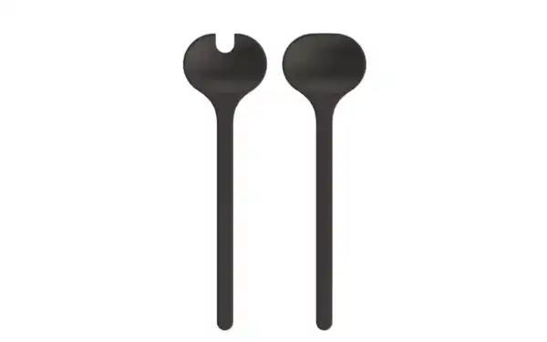 Bild 1 von Salatbesteck Silueta, black, 2-teilig