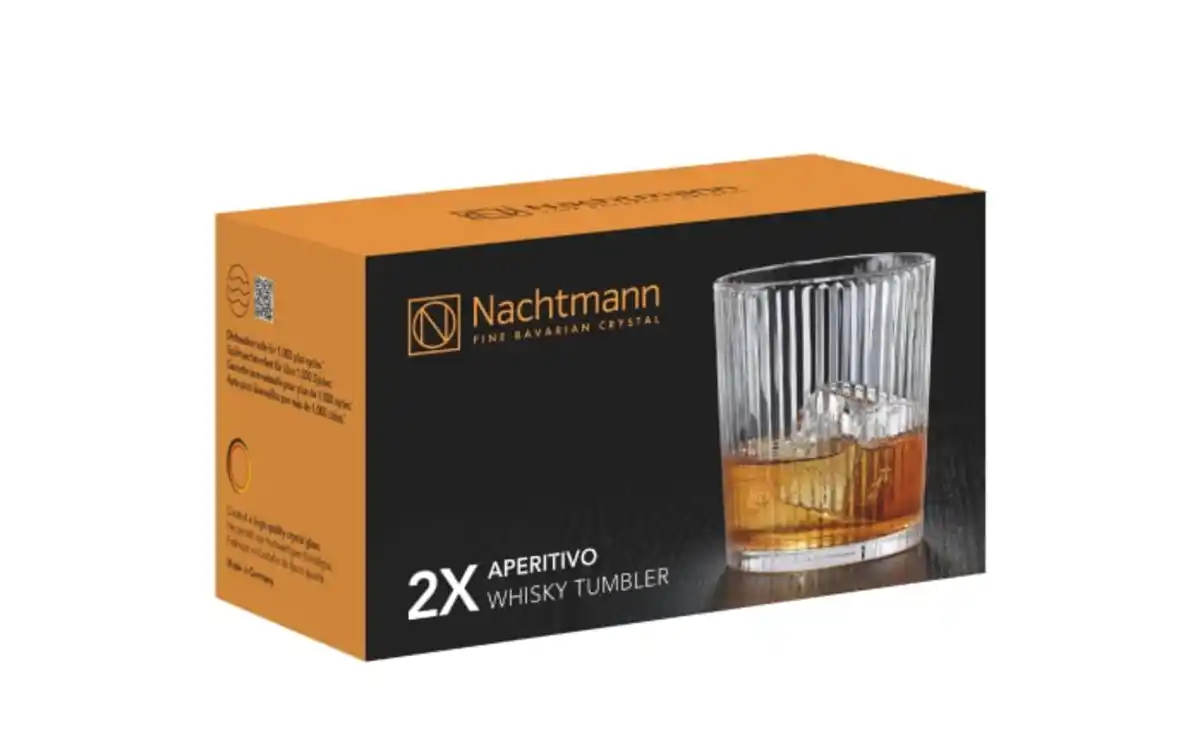 Bild 4 von 2er-Set Wiskey Gläser Aperetivo, Kristallglas