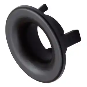 Überlaufrosette Ø 3 cm schwarz